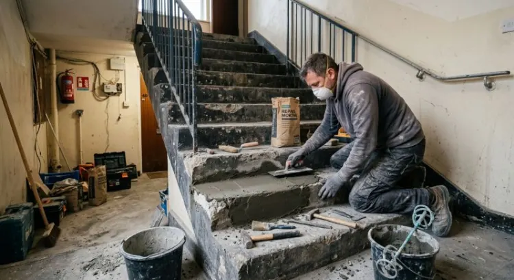 Aménager un escalier dans la Loire : bois, métal ou béton, quel budget et quel artisan ?