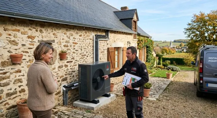 Pompe à chaleur dans la Loire : prix, installation et aides pour remplacer votre chaudière