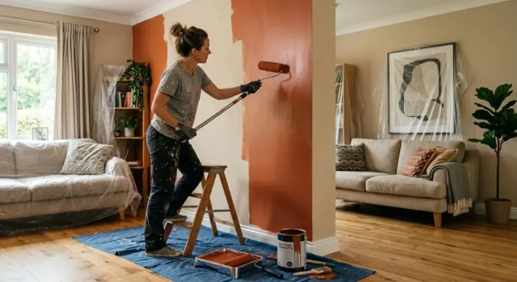 Peinture et revêtements muraux dans la Loire : quel budget et quel artisan pour rafraîchir son intérieur ?